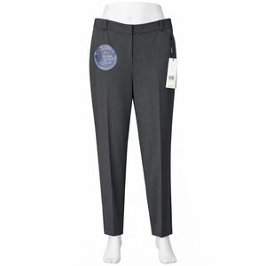 Calvin Klein Highline Women Dress Pants Ultra‎ Stretch Gray 18W NWT